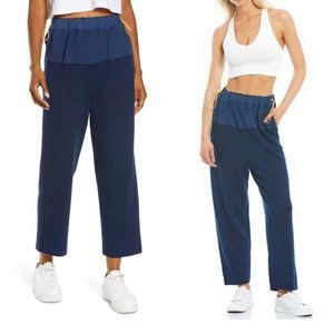 Free people surfside sweatpants in blue
